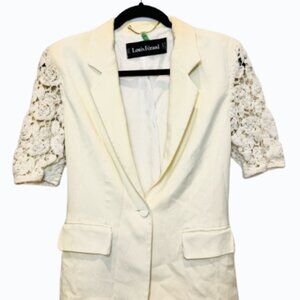 Louis Feraud Vintage 80s 90s 2-Piece Skirt Suit Paris Sz 6